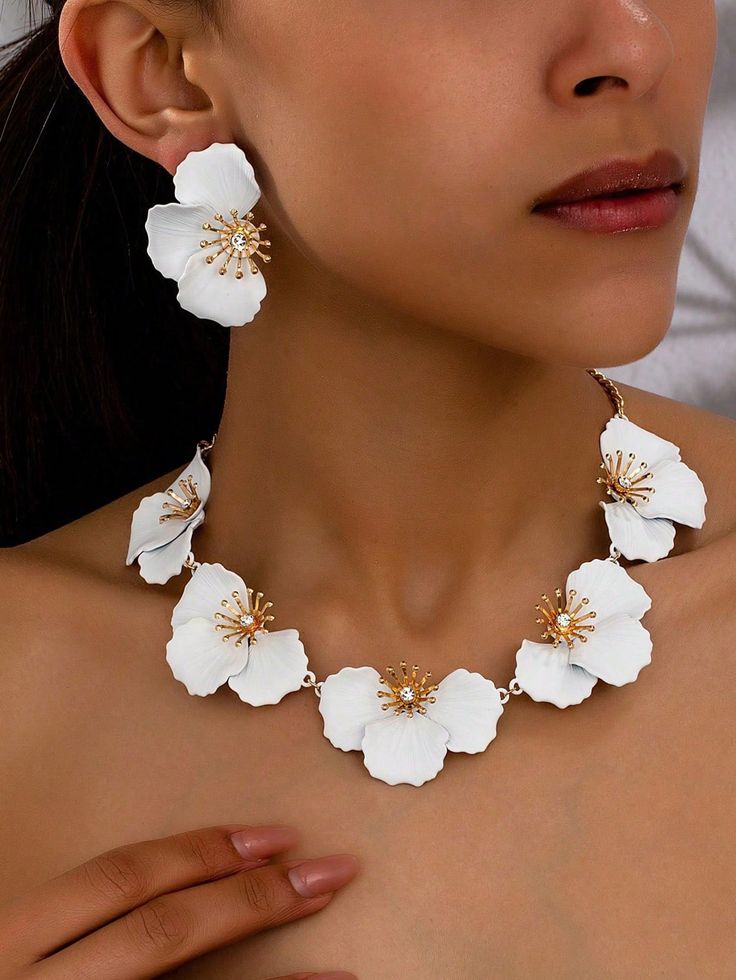 Parure Pétales de Neige